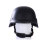 先锋连 防暴保安执勤头盔 勤务头盔 安保防护装备  德式头盔黑色无面罩