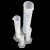 冰禹 BYrl-200 塑料量筒 量筒耐酸碱 塑料刻度量筒 实验室用品 塑料量筒 10ml