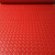 居拾忆 牛筋防滑垫橡胶PVC垫防水塑料浴室厨房楼梯车间仓库地胶板工厂塑料垫 1.5mm厚红色1.2米宽15米长