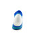 ZEALWOOD/赛乐跑步袜训练袜R1吸汗徒步户外运动越野跑船袜 蓝白色 M(39-42)
