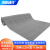 海斯迪克 HK-596 内六角镂空隔水垫 游泳池防滑垫PVC耐磨型地垫地毯 灰色1.2m宽×1m长
