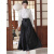 利麦（LIEEMIYE）汉服裙全套日常改良新中式夏季衬衫配全套装通勤国风裙子 马面 S