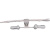 HAILIANHONG  防振锤4D-20型防振锤光缆预绞式线夹对称型防振锤