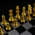 友邦（UB）国际象棋 磁性折叠金银象棋套装 入门教学培训 4854-A(大号)