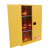 西斯贝尔 WA810860 防火防爆安全柜易燃液体安全储存柜黄色 1台装