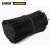 安赛瑞 包塑铁丝捆扎线 黑扁 长20cm（1000根/捆）23555