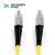 华兴新锐（HUSHIN）电信级光纤跳线收发器尾纤单模单芯2.0-插芯UPC/PC，FC-FC5米