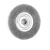 梵选  平型镀铜铜丝轮平孔平不锈钢钢丝轮平行机用钢丝刷除锈抛光轮  单位： 个 200*32钢丝轮0.3粗丝 