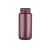 鸣固 棕色HDPE塑料广口瓶大口瓶液体防漏瓶物理化学实验器材 50ML