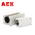 AEK/艾翌克 美国进口 SBR16LUU 直线轴承箱式铝座滑块-加长型-内径16mm