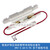 微波炉高压保险管带壳保险丝套件 5KV 0.6A-0.9A适用格兰仕 5KV0.75A_套件