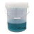 量桶20升 大容量桶带盖有刻度抹布美容院浸泡用尿桶10L透 20L半透明刻度桶（1个）