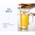 乐美雅（Luminarc） 水杯啤酒杯玻璃杯大容量啤酒杯牛奶茶杯曼敦把杯凉白开扎啤杯 630ml 2个装