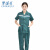 劳保佳 急救服套装  短袖分体急诊科护士套装 女款有杠 L 1套装 可定制