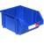 工孚 货架零件盒收纳盒加厚组合式塑料斜口工具盒 350*280*184mm 单位：个