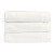 CHRISTY克里斯蒂品牌英国皇室御用进口Luxe系列土耳其棉加厚高克重毛浴巾 纯白色一条 33cm*33cm