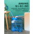 橙沐东  水桶 纯净水桶带浮球蓄水桶自动进水桶家用自动停水茶几茶水桶 15升立式方桶带浮球