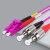 光纤跳线LC-LC-SC-FC-ST万兆多模双芯OM4光纤线40G尾纤工程电信级3/5/10米 LC-FC 多模双芯 OM4 3m