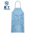 星工（XINGGONG）防静电围裙 防尘防护围裙 工作围裙工作服 绿色5条装