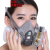 6200防毒面具口罩喷漆防粉尘油漆专用呼吸防护化工气体工业全面 6200配6001七件套【一整套】+护目镜