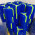 PVC套管 蓝色pvc热缩管 锂电池组外皮绝缘套膜 18650电池封套 宽180mm(1米价/单层厚度0.15mm)