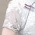 骆骐亚（cmlziua）2023年夏季气质时尚韩版印花洋气优雅新款连衣裙女修身旗袍裙子 蓝花 XL