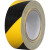 高耐磨DY80黑黄强粘警示胶带地面划线标识线胶带地板胶带30 【黑黄】宽100mm*30米(复合材料
