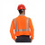安大叔(Uncle-an) E802 反光T恤 建筑交通户外吸湿排汗警示服 荧光橙 XL 1件 企业专享