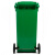 科力邦（Kelibang) 户外垃圾桶 大号加厚120L分类垃圾桶商用塑料环卫垃圾桶带盖物业翻盖果皮箱 KB1035 绿色