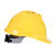 新铵玛特 新国标绝缘V型透气ABS工地安全帽防砸透气防护帽；AS-2