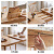 源氏木语 纯实木伸缩餐桌现代简约橡木餐桌椅组合北欧餐厅折叠饭桌 伸缩餐桌1.2-1.6m