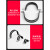 须特（XUTE）φ30mm（5只）304不锈钢钢管卡扣夹 U型带连胶条骑马卡 固定电缆喉箍锁 紧抱箍管夹