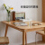源氏木语 纯实木伸缩餐桌现代简约橡木餐桌椅组合北欧餐厅折叠饭桌 伸缩餐桌1.2-1.6m