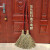 竹扫把环卫清洁硬毛扫帚手工大扫把室外马路加厚庭院竹子2把 金丝苗木把笤帚(2把)