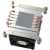 金钱豹散热器INTEL全新4热管通用2u服务器i900k风冷风扇 2011正方形散热器80*80mm