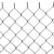唯曼热镀锌铁丝钢丝勾花护栏网围栏菱形网格养殖果园网防护网 3.5毫米粗10厘米孔2米高10米长