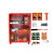 希万辉 消防疏散引导箱消防应急箱救生工具柜消防器材灭火器箱微型消防站 红色边框引导箱
