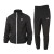 耐克（NIKE） 男子秋冬运动跑步运动服休闲两件套网眼透气运动套装DM6848-010 黑色（套装） S
