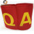 QA红袖标袖章定做安全员袖章斜纹面料网印圆形袖套可定制 QA