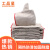 工品星GPX-FB1帆布手套加大双层帆布手套24道压线劳保加厚防护手套  GPX-FB1 1双装