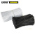 安赛瑞 包塑铁丝捆扎线 黑扁 长20cm（1000根/捆）23555