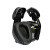 代尔塔103008隔音耳罩 F1铃鹿防噪音耳罩 需搭配安全帽使用 黑色 一副装