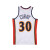 MITCHELL & NESS复古球衣 SW球迷版 NBA勇士队09赛季库里 MN男篮球服运动背心 白色 S