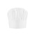好工邦 厨师帽 餐饮酒店工作帽厨房帽子厨房防油烟棉布帽蘑菇帽 白色