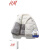 H&M冬季新款HM双面穿服男士冬季羊羔绒立领加厚保暖冬装男外套 米白色 M
