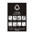 稳斯坦 WST134 上海垃圾分类标识标签 环保不可回收标志贴纸（四类套装40X57）