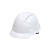 初诗 安全帽国标加厚ABS工业头盔工地电力建筑防砸透气工程帽三筋白