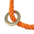 百舸 安全带工地施工安全绳电工防护五点式全身式国标保险带腰带 双钩背带式2m*150KG