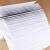 六品堂信纸本单线纸方格数学草稿本业作文英语学生用16k双线练字  语文作文纸  10本装（30张/本）