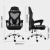 GE 电脑椅办公椅子 家用人体工学网布椅电竞椅转椅靠背椅老板可躺椅 黑色 A1